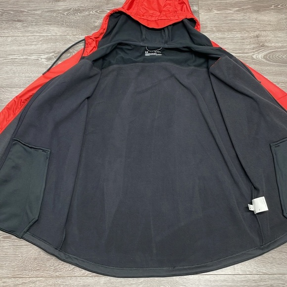 NWOT Under Armour ColdGear Full Zip Hooded Jacket Loose Fit Style 1347285 XL - Picture 15 of 16